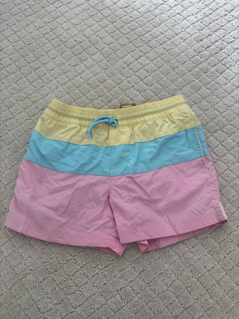 The Beaufort Bonnet Company Country Club Pastel Colorblock Swim Trunks